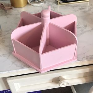 Pink lazy Susan